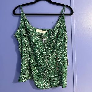brand new! Astr Green Printed Top L